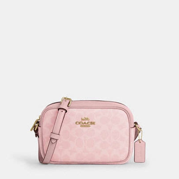 Coach Handbags - Mini Jamie Camera Bag In Signature Canvas
